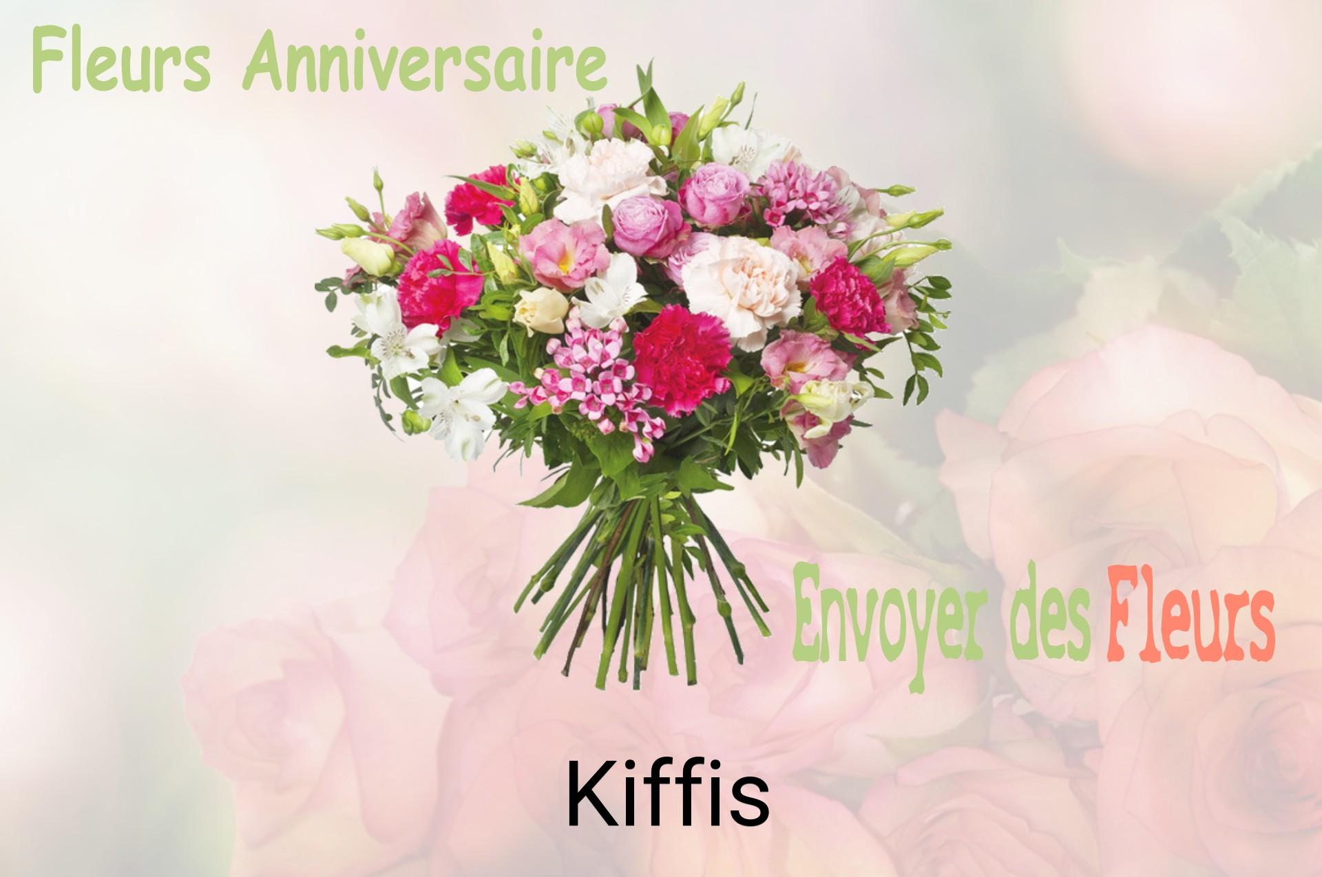 Bouquet de fleurs d’anniversaire livré à Kiffis